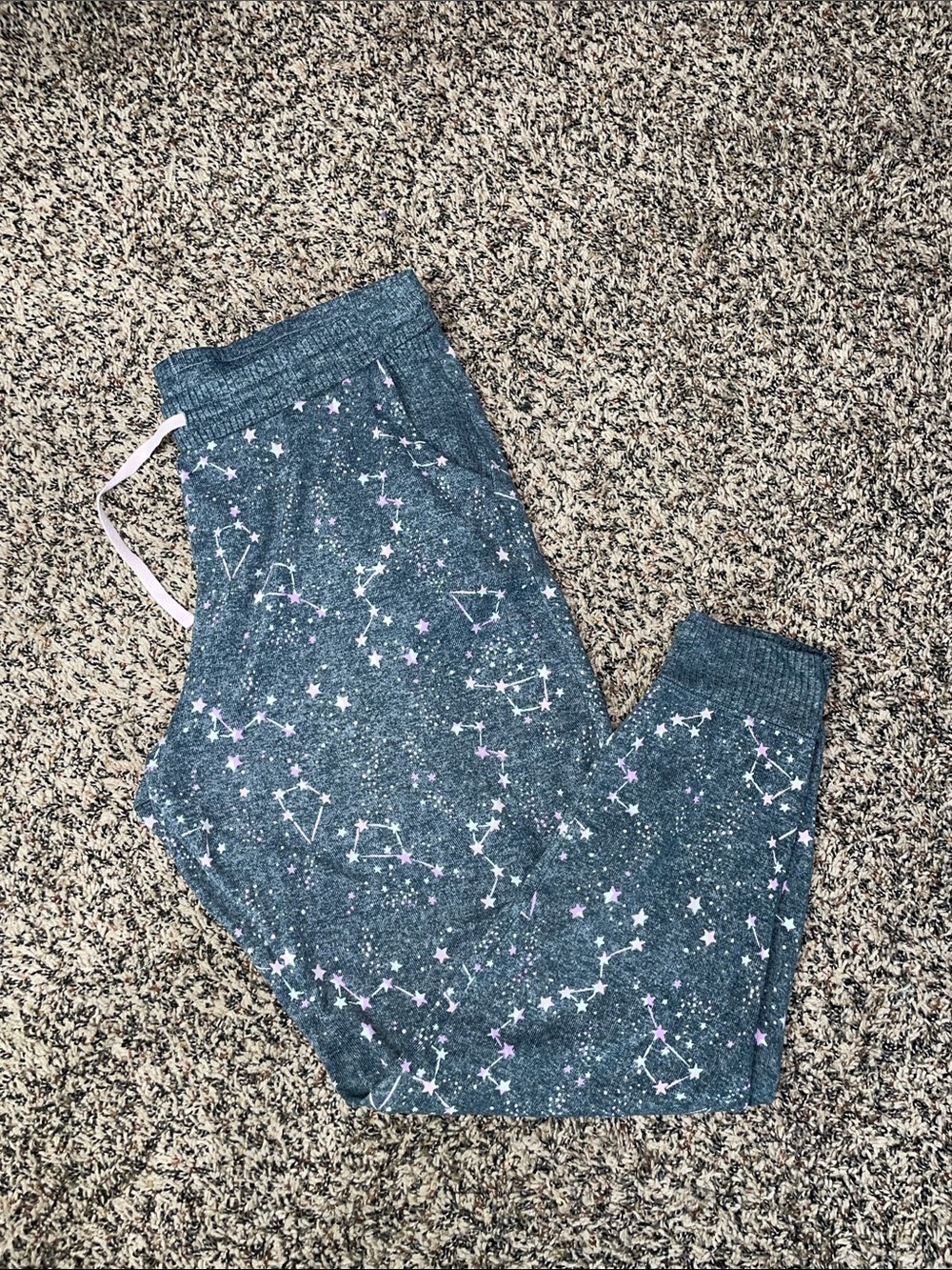 Cuddl Duds Lounge PJ Joggers Size M GUC